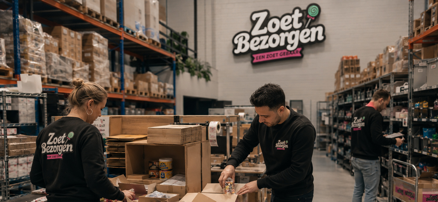 ZoetBezorgen warehouse medewerkers